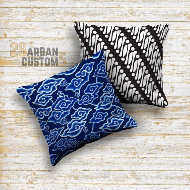 Sarung Bantal Sofa Batik