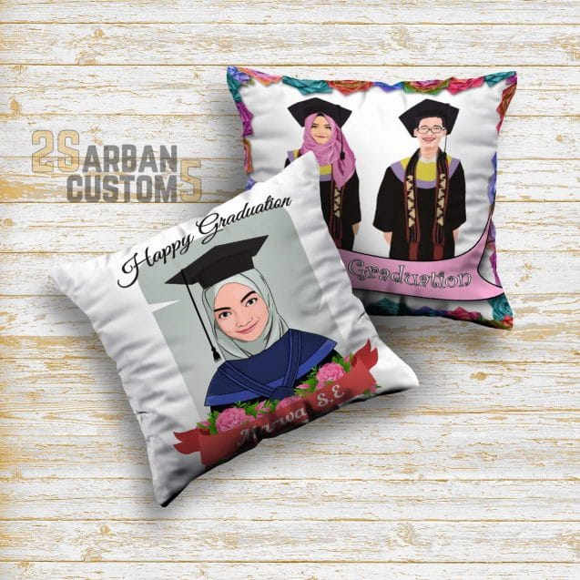 Sarung Bantal Wisuda
